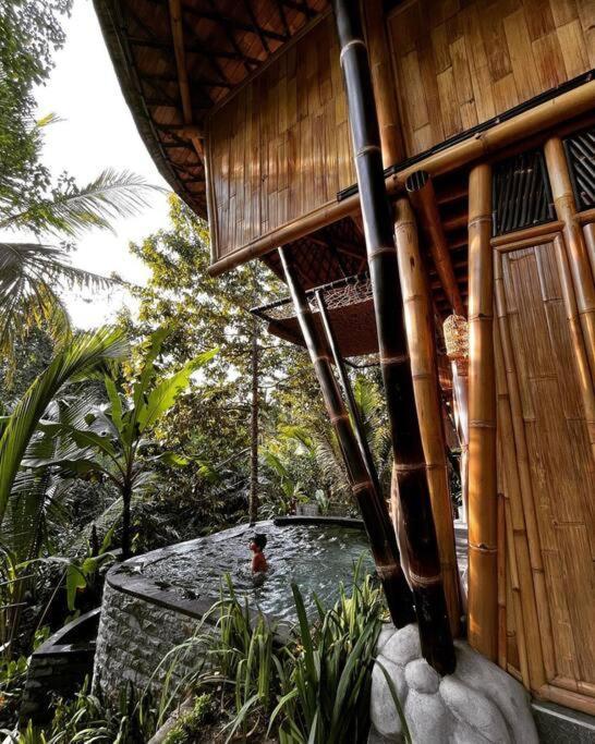 Eco Bamboo Island Bali - Bamboo House #4 Villa Selat Exterior photo